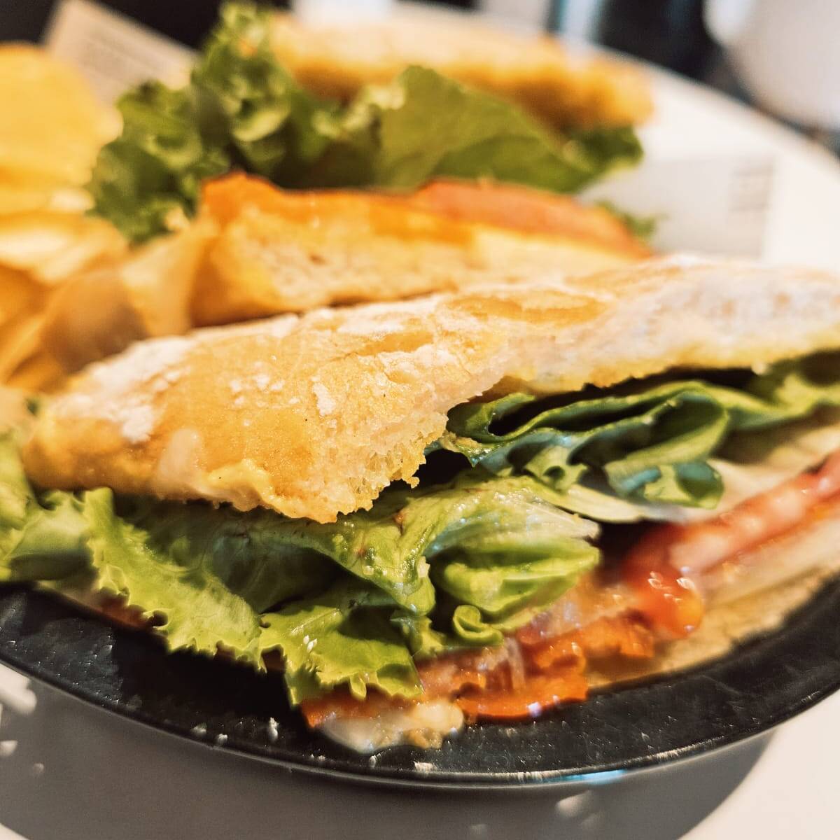 Chapata de Jamón y Queso
