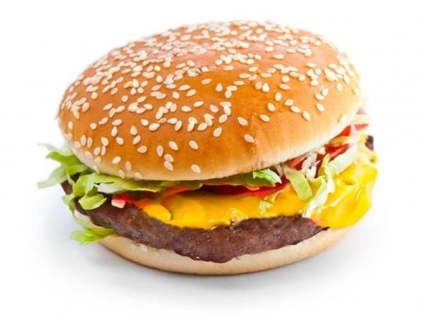 Hamburguesas Mediana y Agua Fresca de 500mil