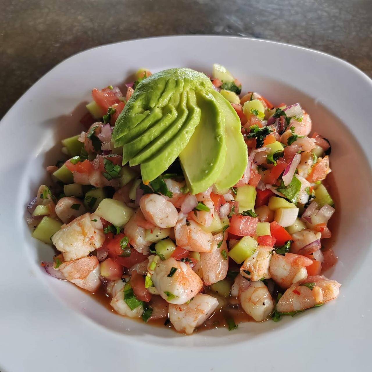 Ceviche Tradicional de Camarón 1 litro