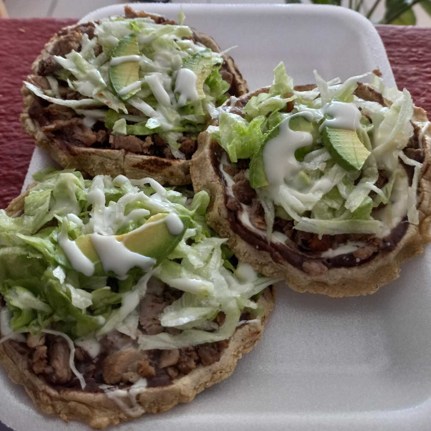 Sopes de asada