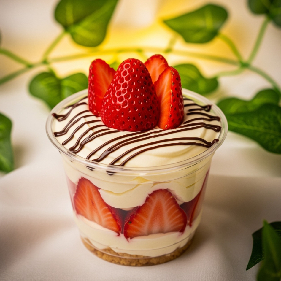 Fresas con Crema Chicas