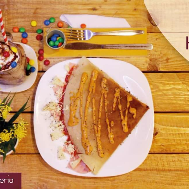 CREPA JAMON QUESO PHILADELPHIA