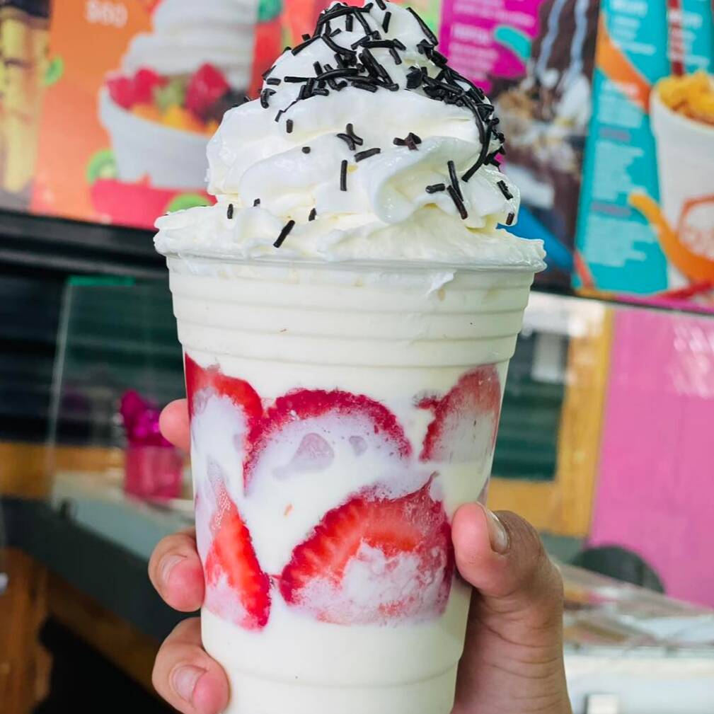 Fresas con Crema