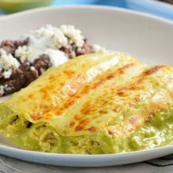 Enchiladas Suizas de Pollo