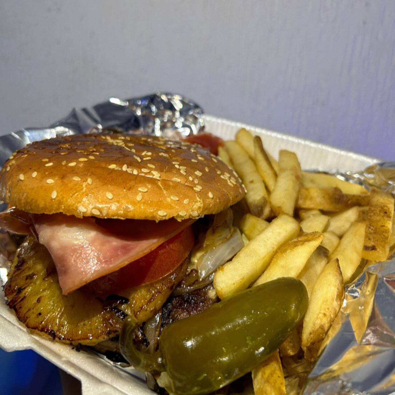 Hamburguesa Arrachera