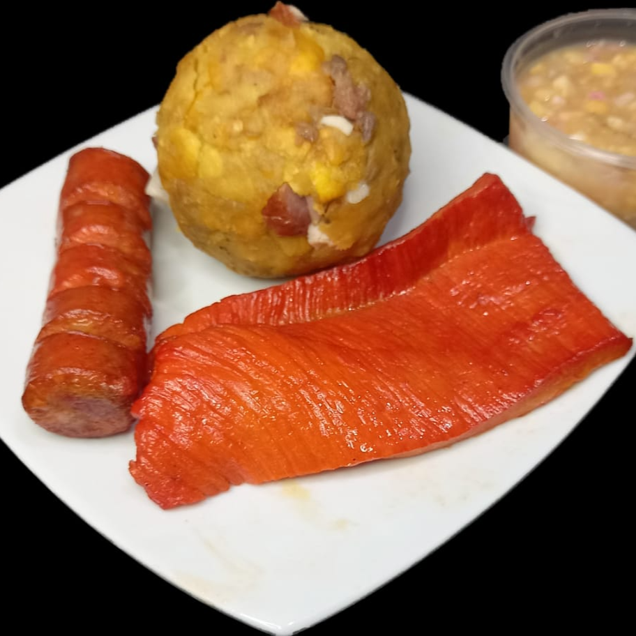 Tacacho con cecina mixto personal