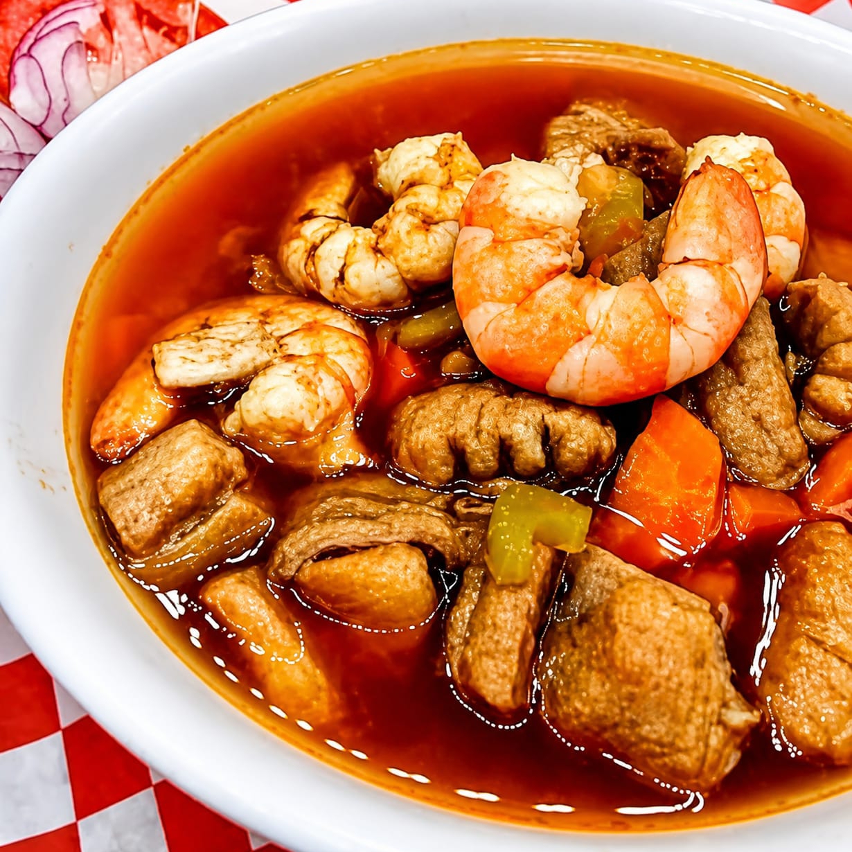 Caldo de Mariscos Chico
