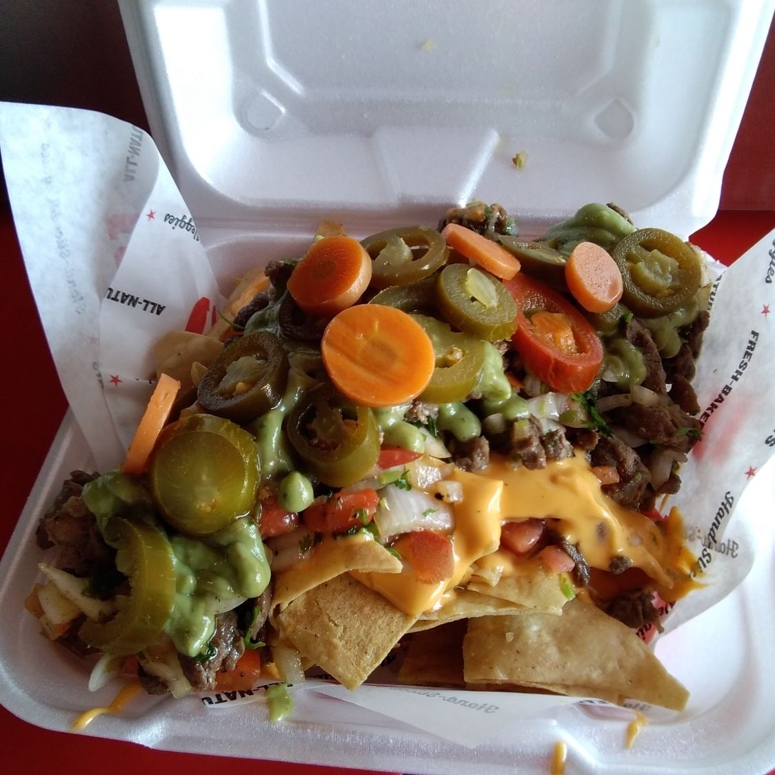 Nachos con Carne