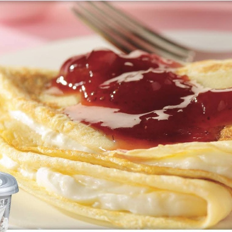 Crepa Fusión Filadelphia, Mermelada de Fresa