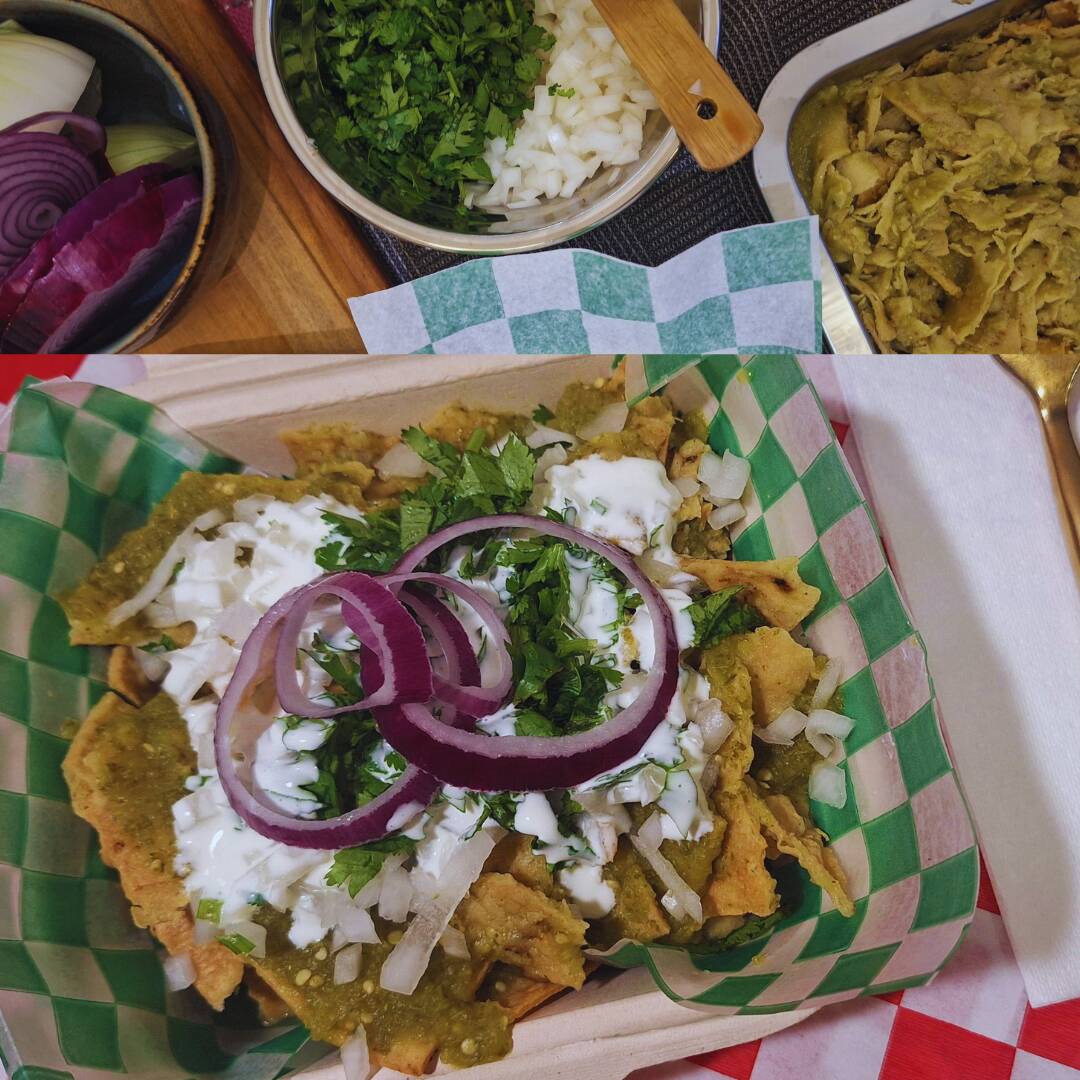 Chilaquiles SENCILLOS VERDES