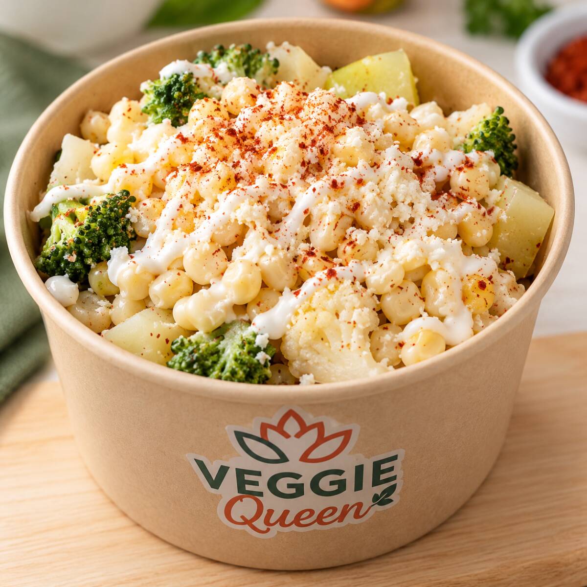 🌽 Bowl de Elote con Verduras – Grande
