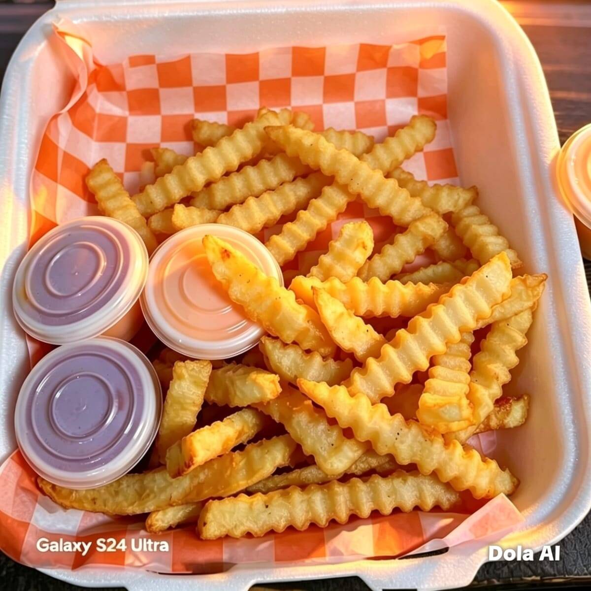600g.de Papas ala Fracesa y Aderezos