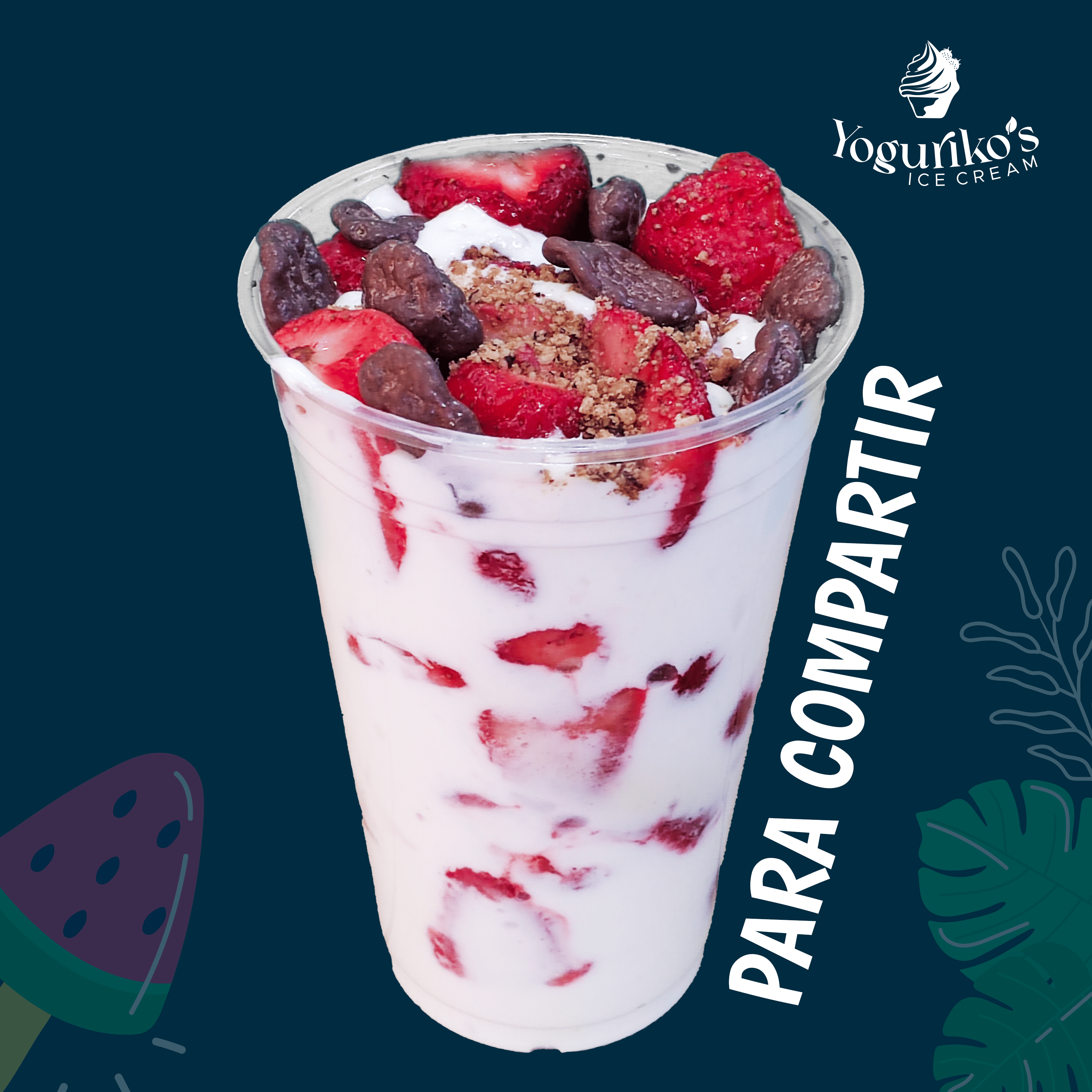 Fresas con Crema – Medianas (600g)