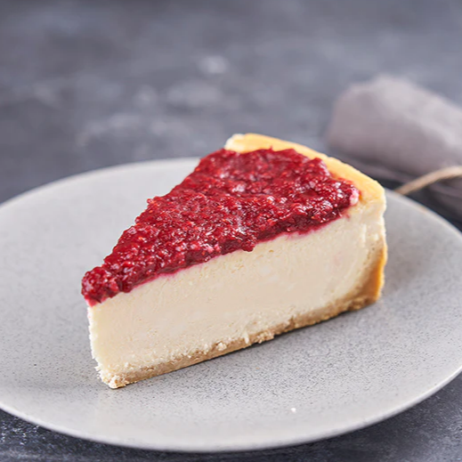 Rebanada de Cheescake Frambuesa