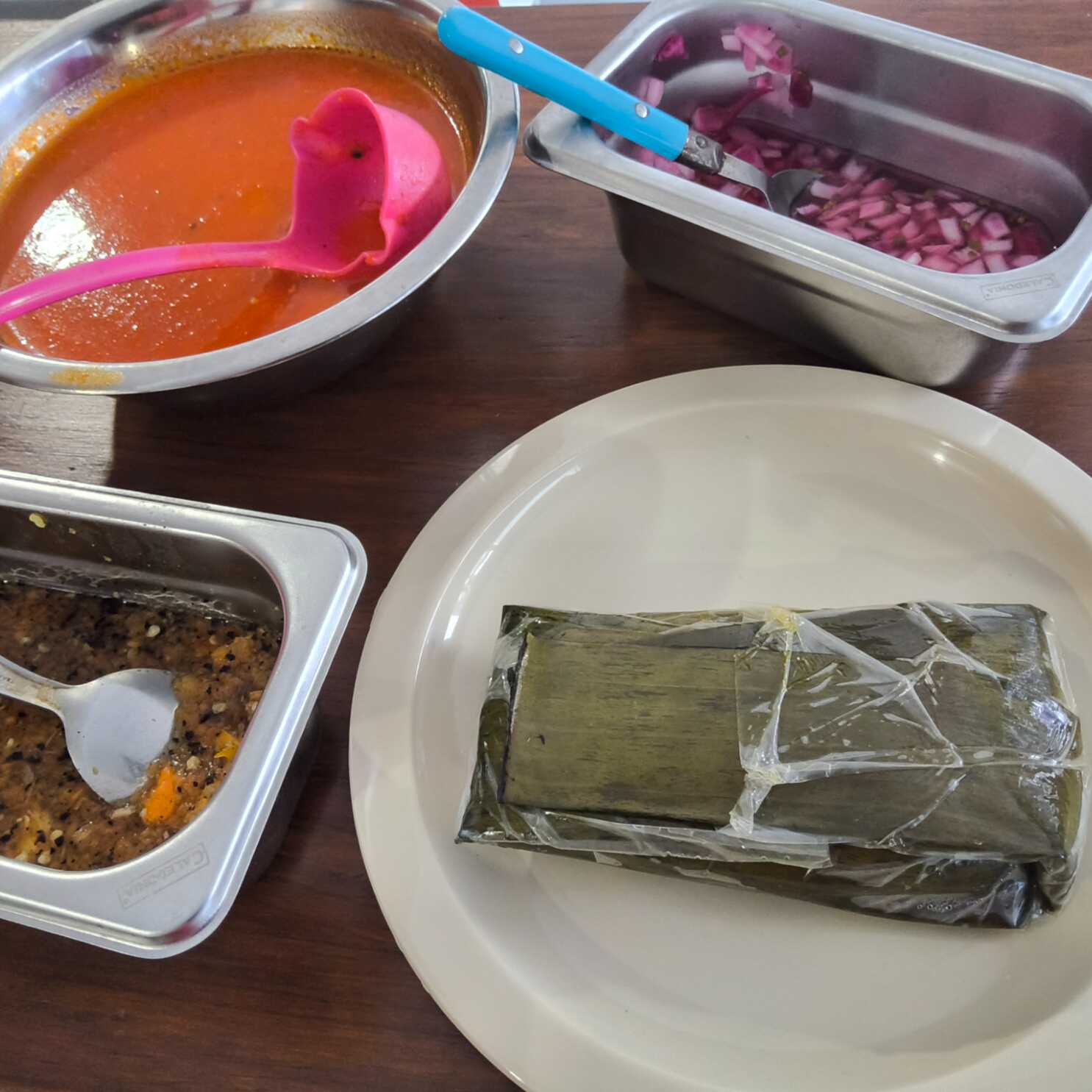 Tamal Yucateco de Pollo