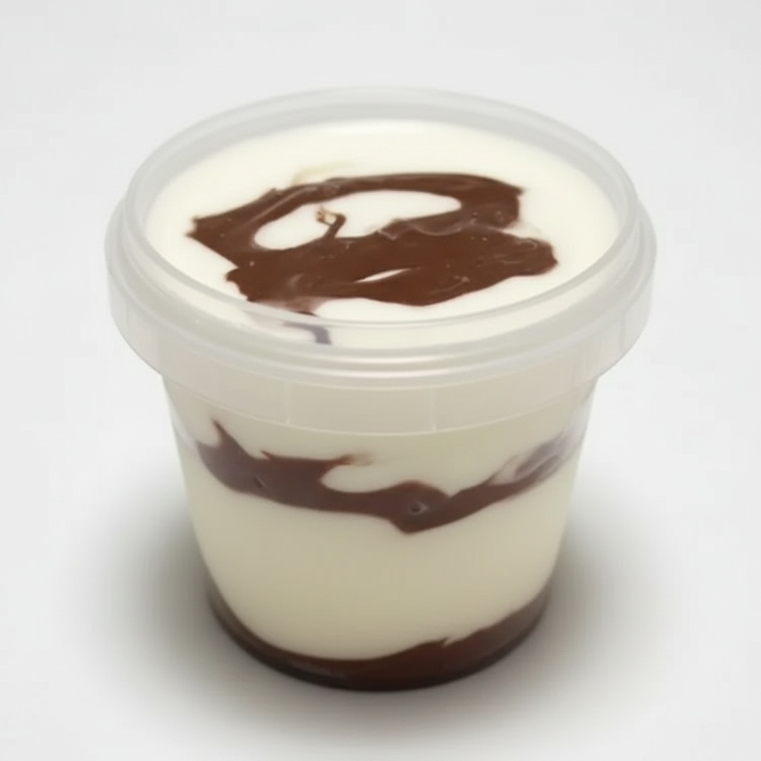 Apresentamos o 'Browninho', uma joia da categoria 'Bolo Gelado - Pote'. É uma explosão de sabor: nosso divino Brownie, macio e úmido, cuidadosamente recheado com um cremoso e aveludado creme de Ninho, e uma generosa camada de Nutella pura, criando um harmonioso equilíbrio de sabores. Com um peso médio de 220g,
Refrigerado: 7 dias sob refrigeração.
Serve 1 Pessoa.