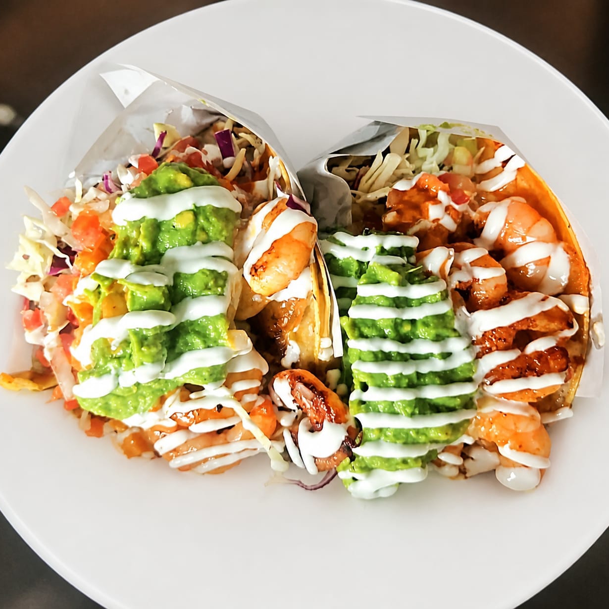 Taco de Camarón Enchilado