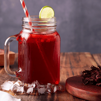 Agua de Jamaica 1 Litro