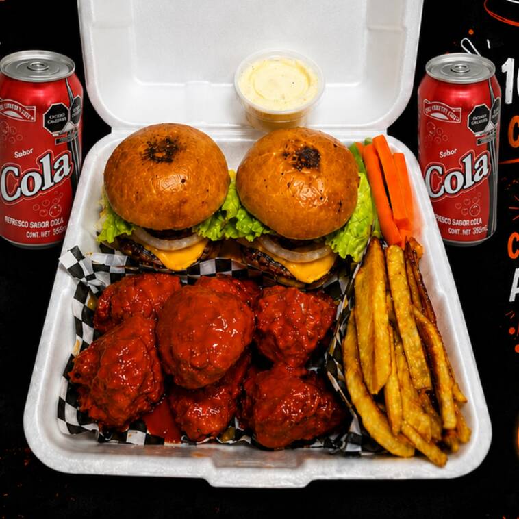 Combo Supremo + 2 Refrescos lata