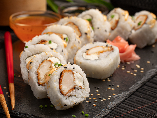 Sushi Pollo Mandariyaki