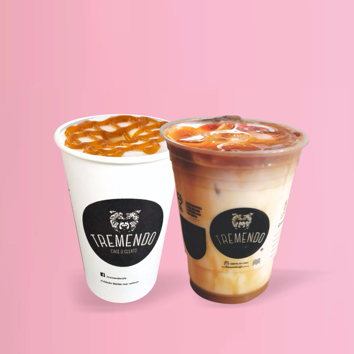 Caramel Macchiato | Latte Frío 16 Oz