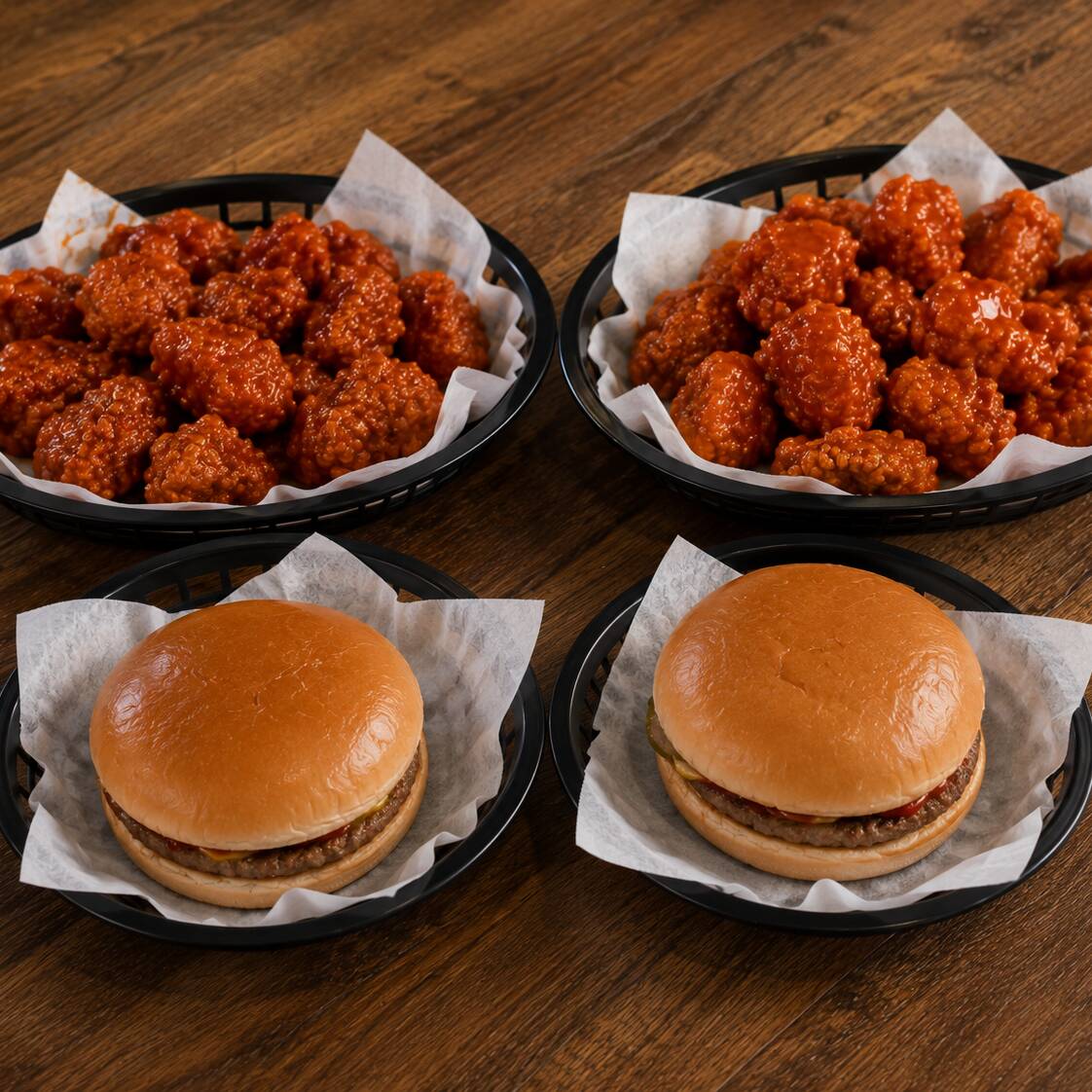 Combo Familia Boneless + 2 Burgers