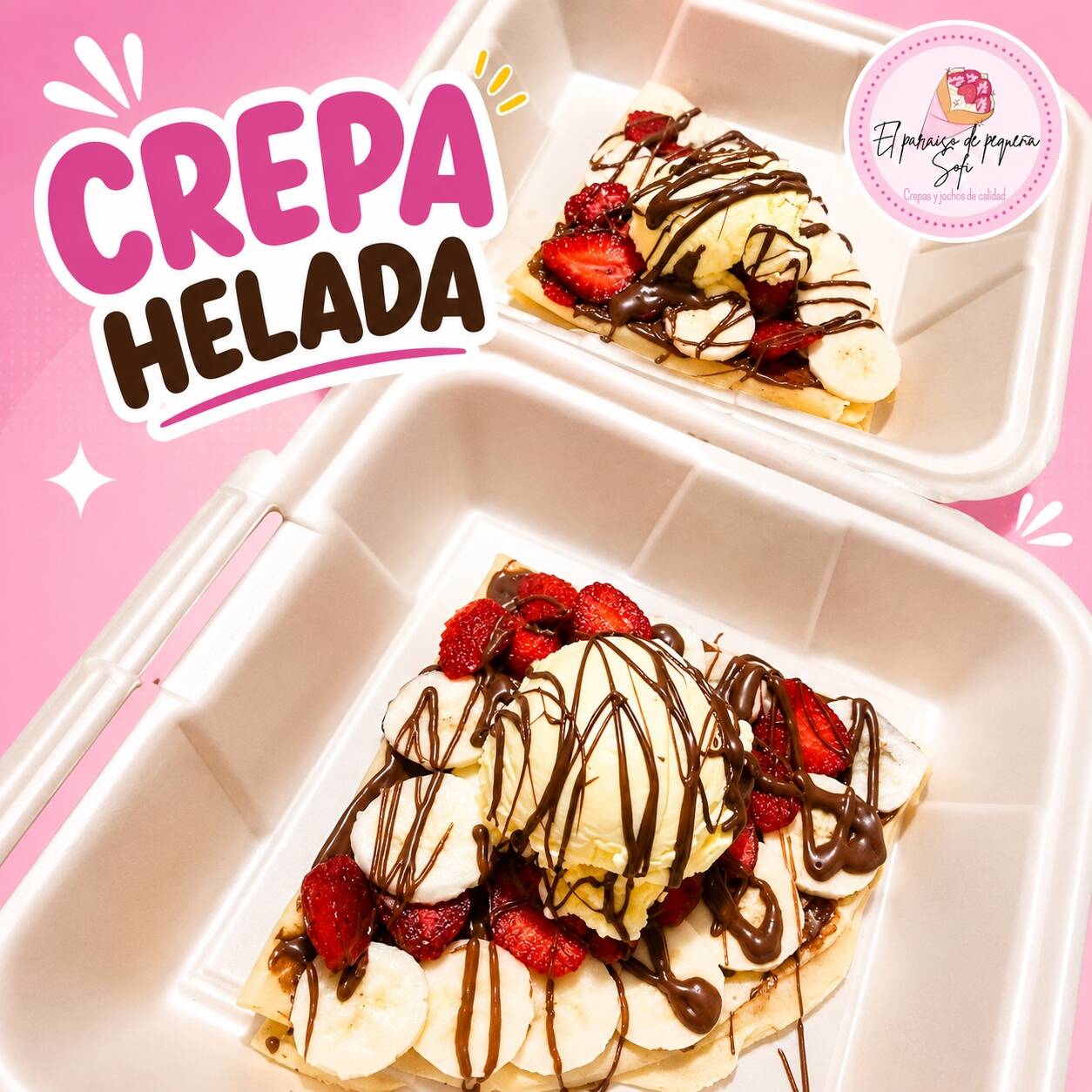 Crepa Con Helado