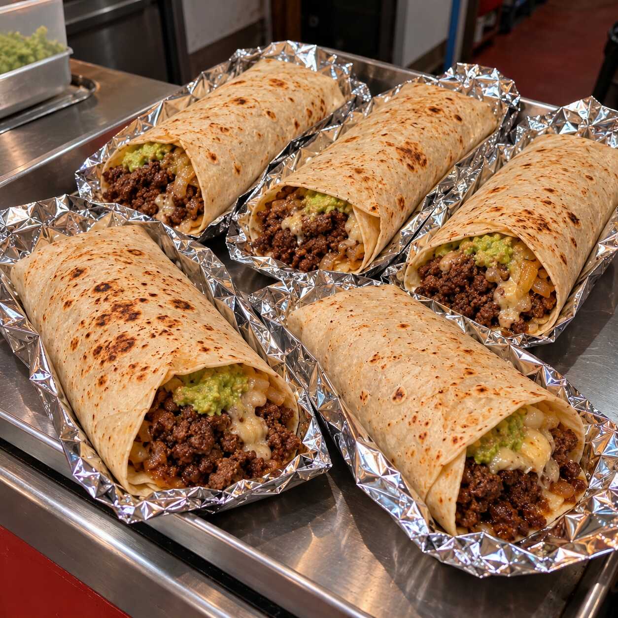5 BURRITOS SUPREMOS (PAQUETE AMIGOS)