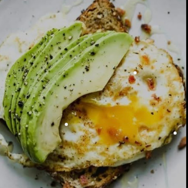 Avocado Toast, +QuesoCabra+Arandanos+Huevos