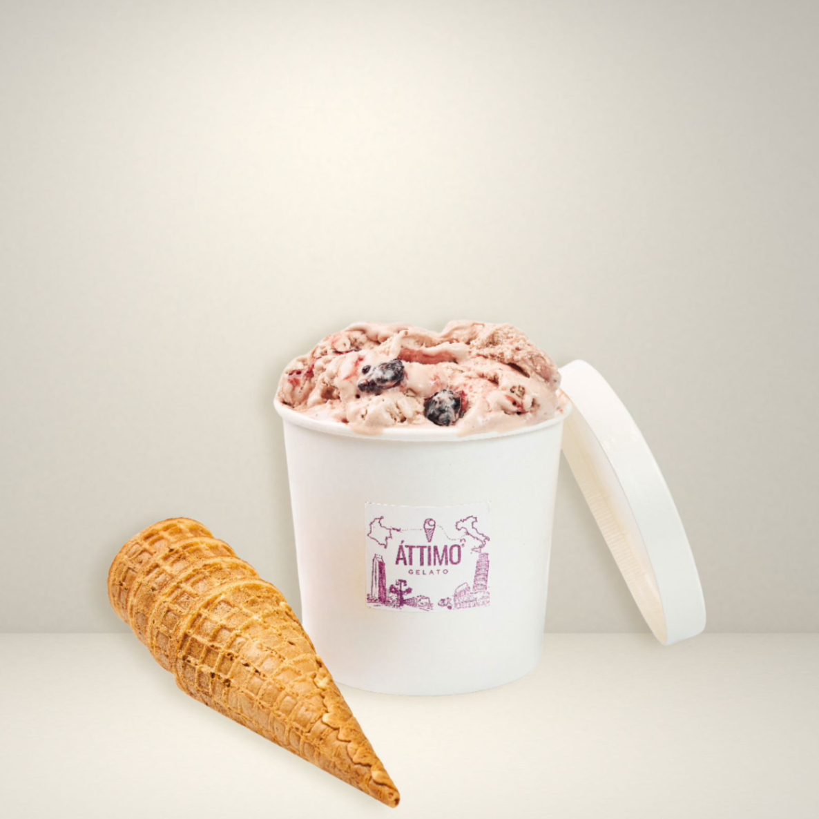 1 L de Gelato 1 o 2 Sabores