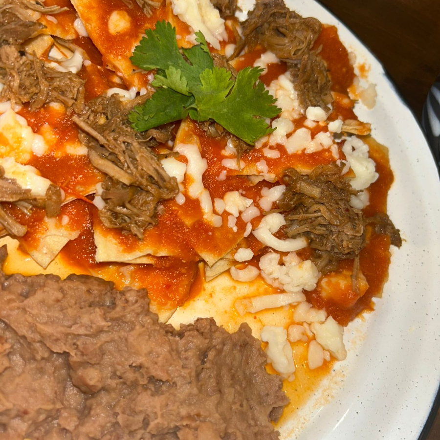 Chilaquiles Rojos