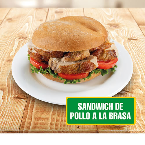 SANDWICH POLLO A LA BRASA