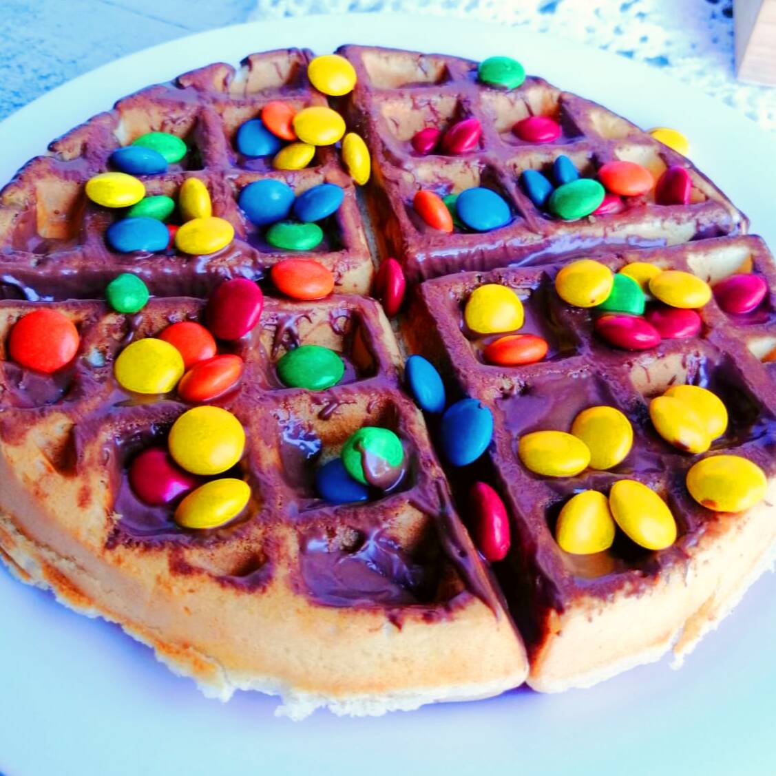 Waffle Nutella / Lunetas
