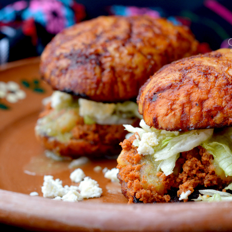 Pambazo De chorizo con papas
