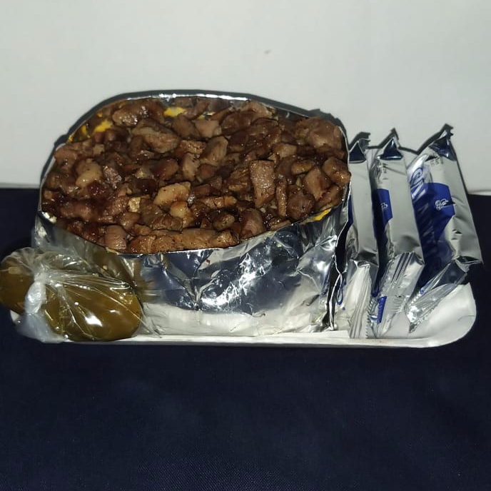 Papa con Carne Asada