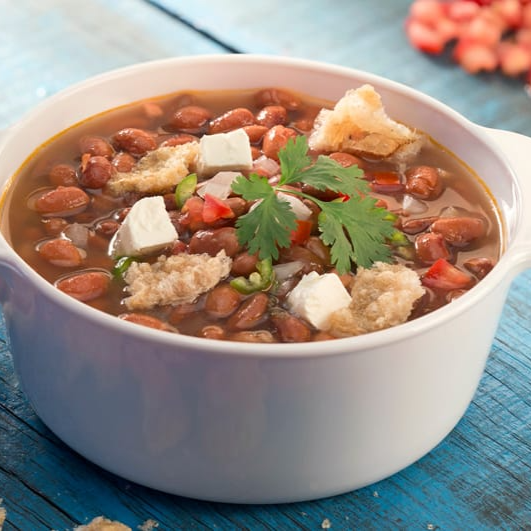 Frijoles Charros con Queso
