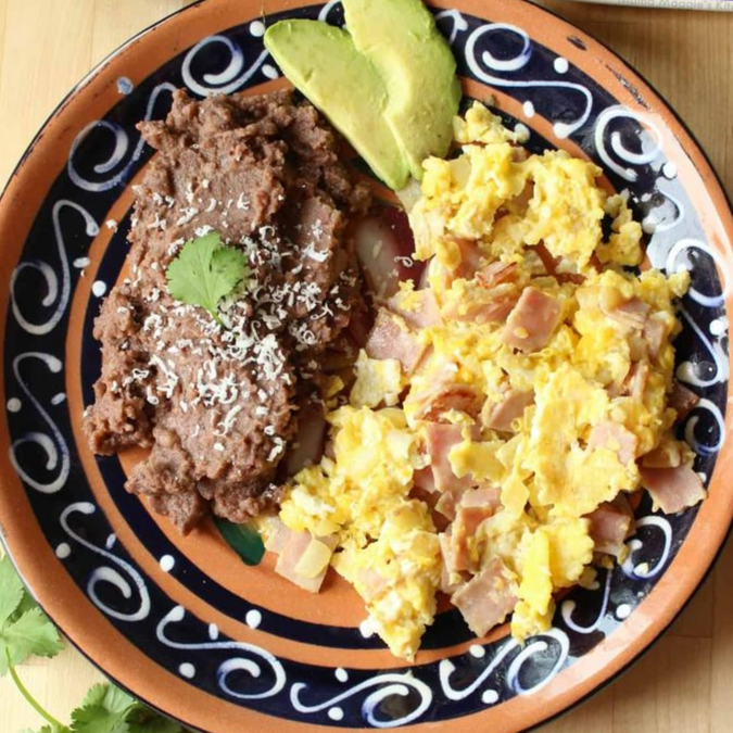 Huevos con Jamón