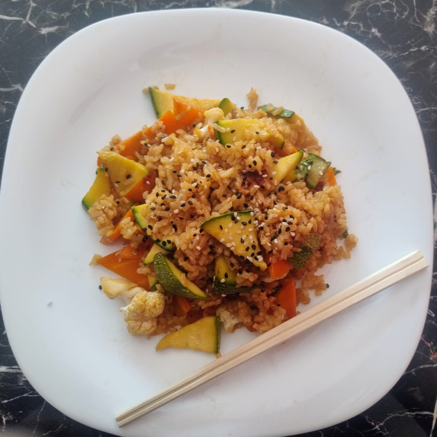 Arroz Frito Vegetales