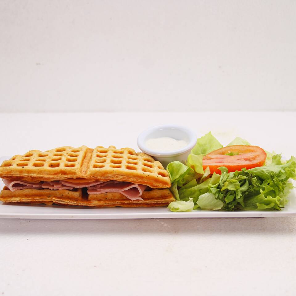 Waffle Sándwich Americano
