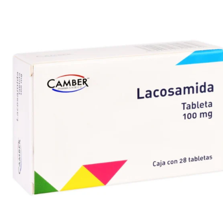 Lacosamida 100 Mg Camber Pharma 28 Tabletas