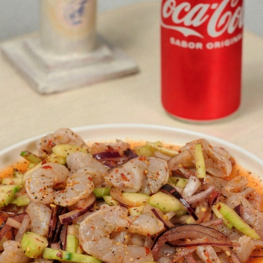 COMBO PA´2 (2 AGUACHILES Y 2 REFRESCOS)