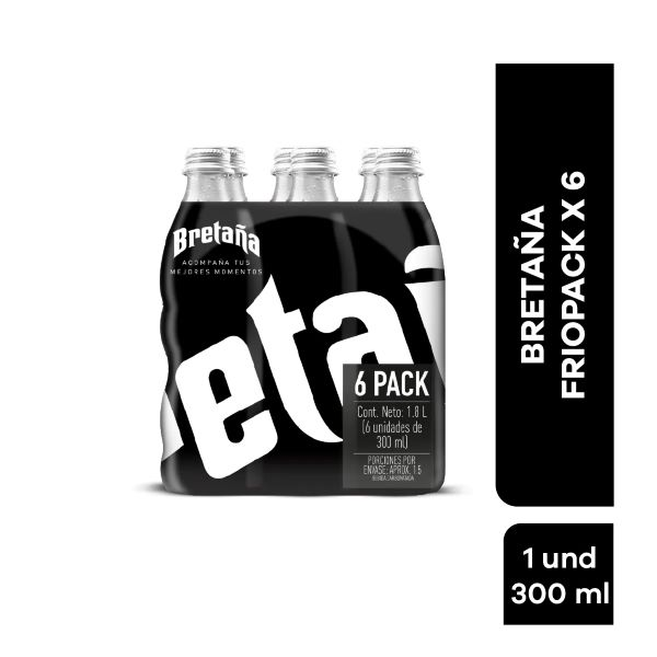 Soda BRETAÑA 300Ml X 6