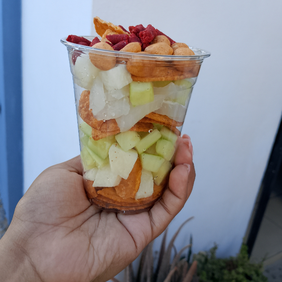 Tostiloco en vaso