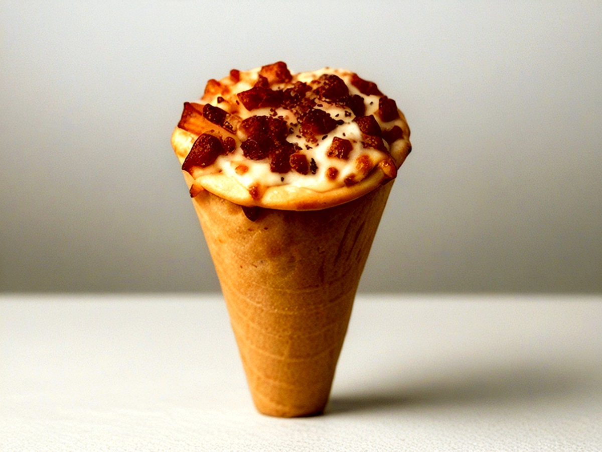 Pizza De Cone Do Levy