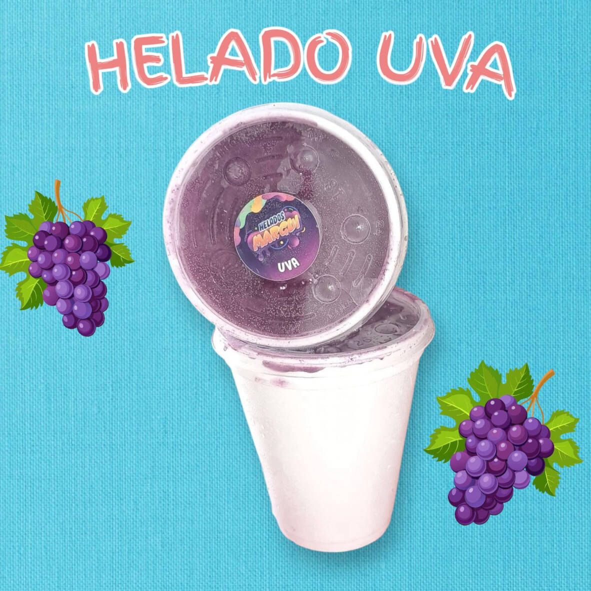 Helado Sabor Uva 🍇
