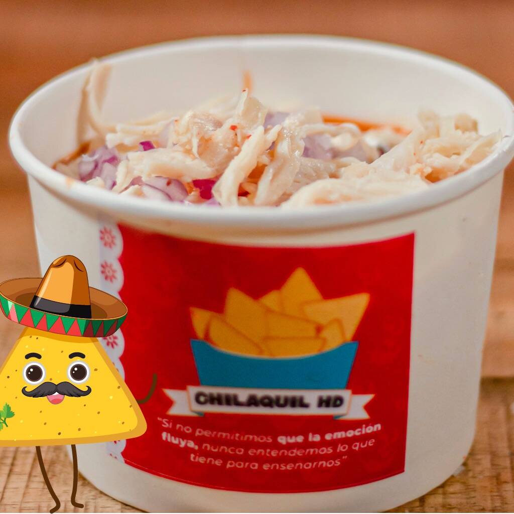 Combo Chilaquiles Verdes con Pollo y Crepa