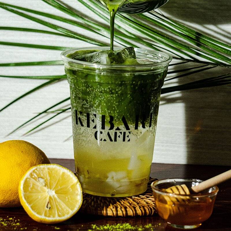 Matcha Yuzu Soda 16 Onz