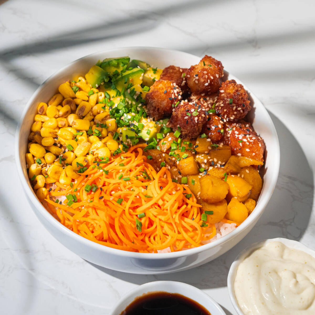 Bowl Poke Pollo Agridulce