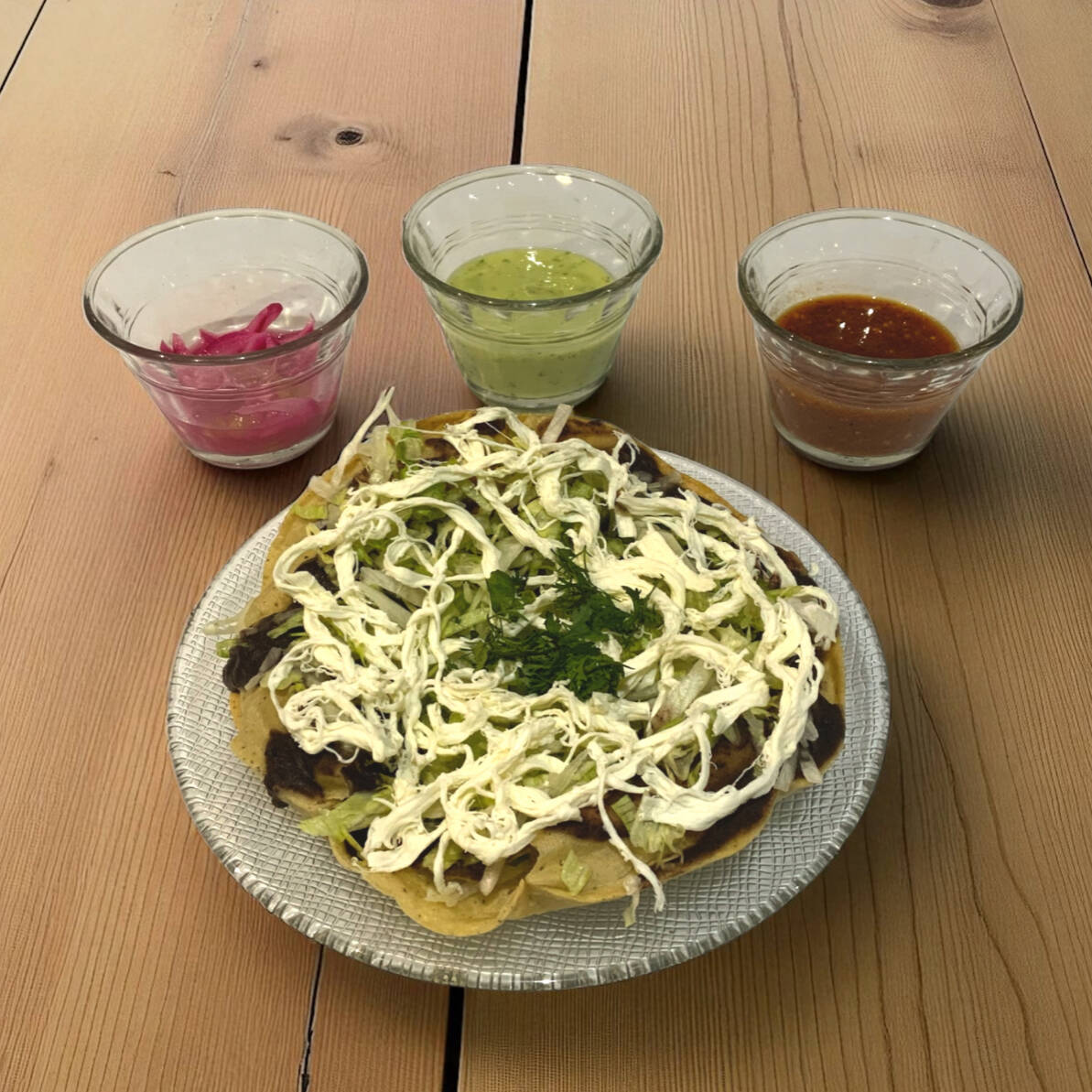 Tostada de Quesillo