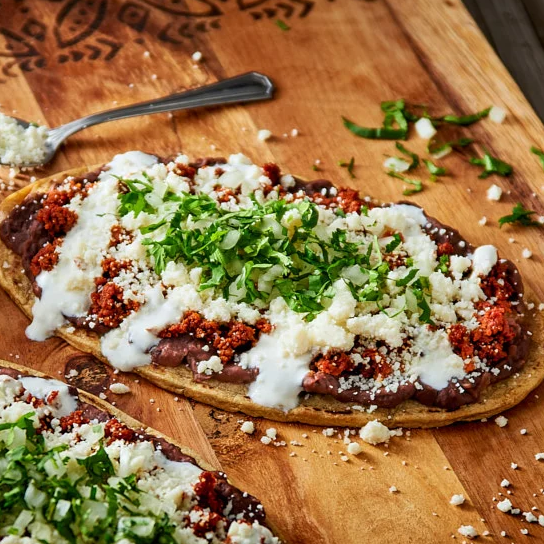 Huarache Carne Molida